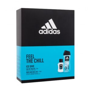 Adidas Ice Dive Eau de Toilette 50ml & Shower Gel 250ml