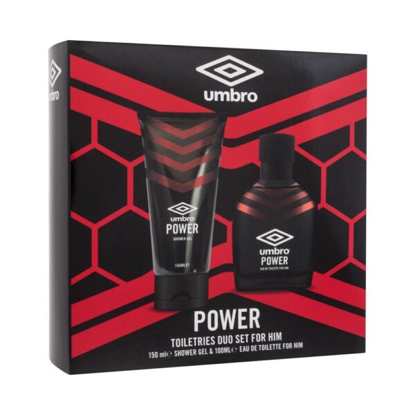 Umbro Power Gift Set Eau de Toilette 100ml Shower Gel 150ml