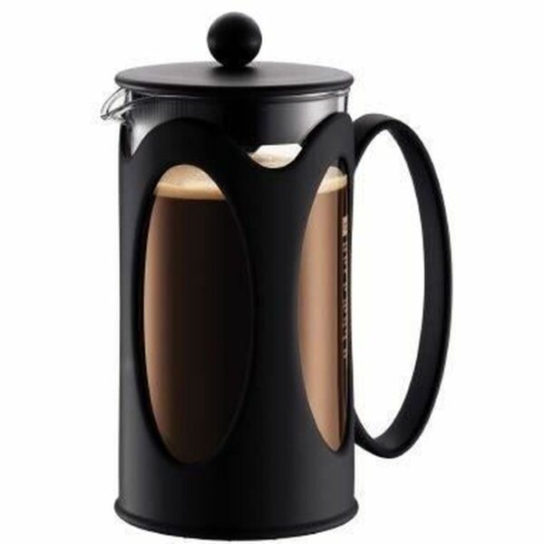 Καφετιέρα με Έμβολο Bodum 1 L Μαύρο
