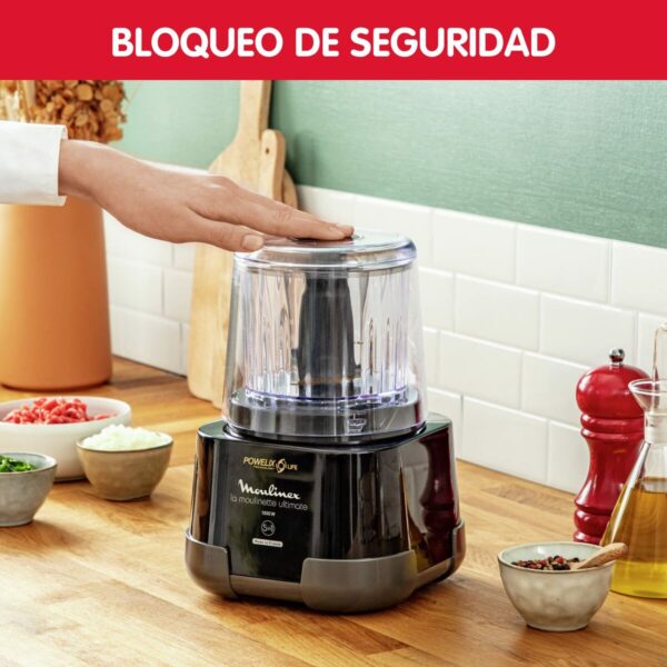 Κρεατομηχανή Moulinex DP810855 1000 W 550 ml Μαύρο Τιτάνιο - Image 3