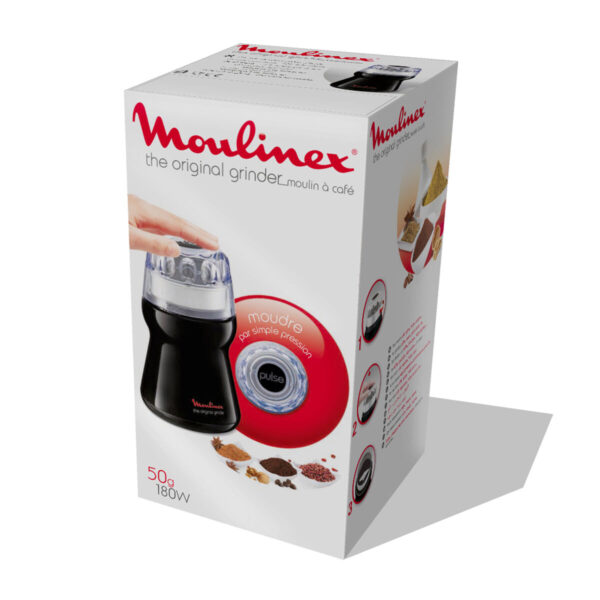 Μύλος Moulinex Grinder AR110830 180W Μαύρο 50 g 180 W - Image 2