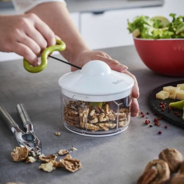 Μικρό Χειροκίνητο Μίξερ με Σχοινί Tefal Λευκό Ανοξείδωτο ατσάλι Πλαστική ύλη 30 W 500 ml - Image 3