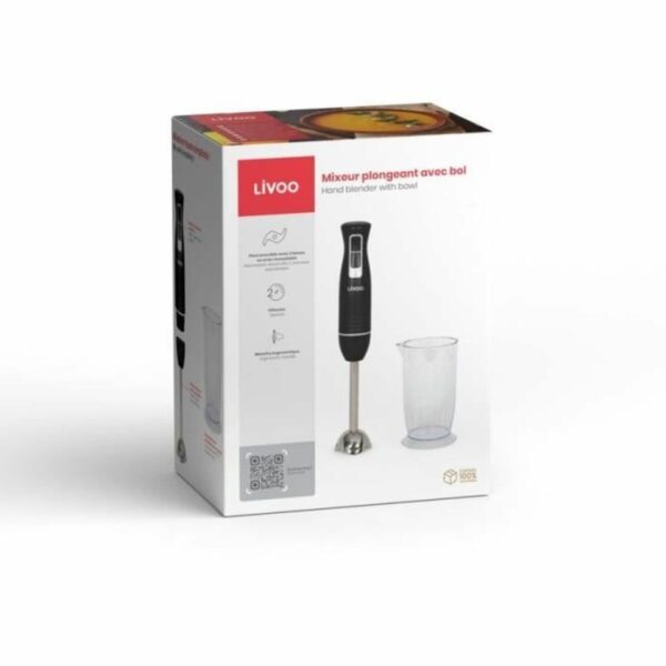 Μίξερ Χειρός Livoo DOP245N Μαύρο 400 W - Image 2