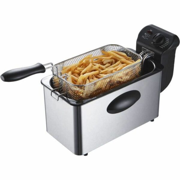 Φριτέζα με Αέρα Continental Edison Γκρι 2000 W 3 L - Image 2