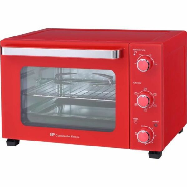 Μίνι Ηλεκτρικός Φούρνος Continental Edison CEMF35R Κόκκινο 35 L - Image 2