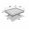 Επαγωγική Πλάκα Brandt BPI6310B 60 cm 4600 W - Image 3