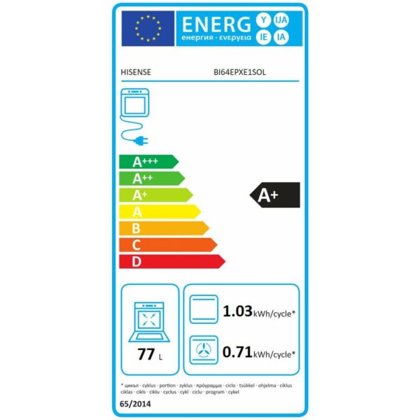 Πυρολυτικός Φούρνος Hisense BI64EPXE1SOL 3500 W - Image 3