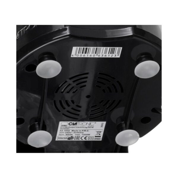 Εκκαθαριστής Clatronic AE 3532 Μαύρο 1000 W 2 L - Image 2