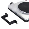 Ηλεκτρική Εστία Clatronic DKP 3668 E Μαύρο Χάλυβας 1500 W 2500 W - Image 2