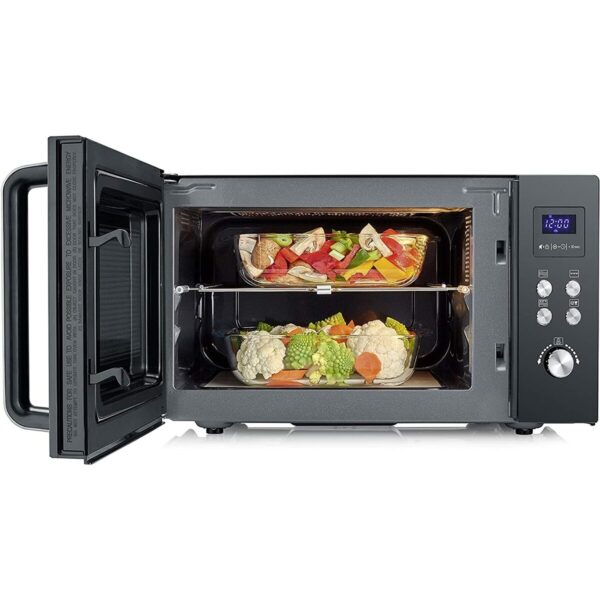 Φούρνος Μικροκυμάτων με Γκριλ Severin 7763        25L 900 W Μαύρο - Image 2