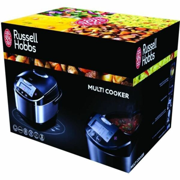 Πολυλειτουργική Συσκευή Ατμού Russell Hobbs 21850-56 Μαύρο Ανοξείδωτο ατσάλι 900 W - Image 2