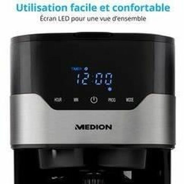 Καφετιέρα Φίλτρου Medion 900 W 1,2 L - Image 2
