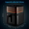 Φριτέζα με Αέρα Medion Μαύρο 1500 W 5 L - Image 2