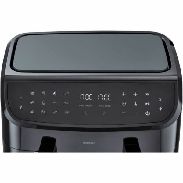 Φριτέζα με Αέρα Medion LIFE P20 Μαύρο 2600 W 8,7 l - Image 3