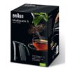 Ηλεκτρικός βραστήρας με φως LED Braun 533631 1,7 L Μαύρο Πλαστική ύλη 3000 W 1,7 L - Image 3