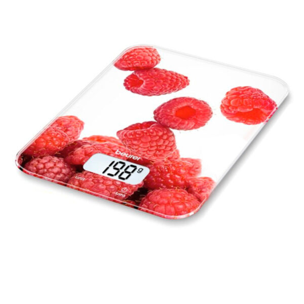 Ζυγαριά Κουζίνας Beurer KS 19 berry 5 Kg Λευκό Κόκκινο 5 kg