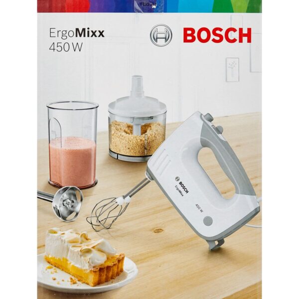 Μίξερ Χειρός BOSCH MFQ36480 Λευκό Γκρι 450 W - Image 2