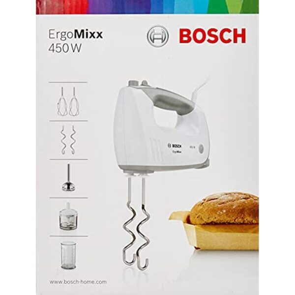 Μίξερ Χειρός BOSCH MFQ36480 Λευκό Γκρι 450 W - Image 3