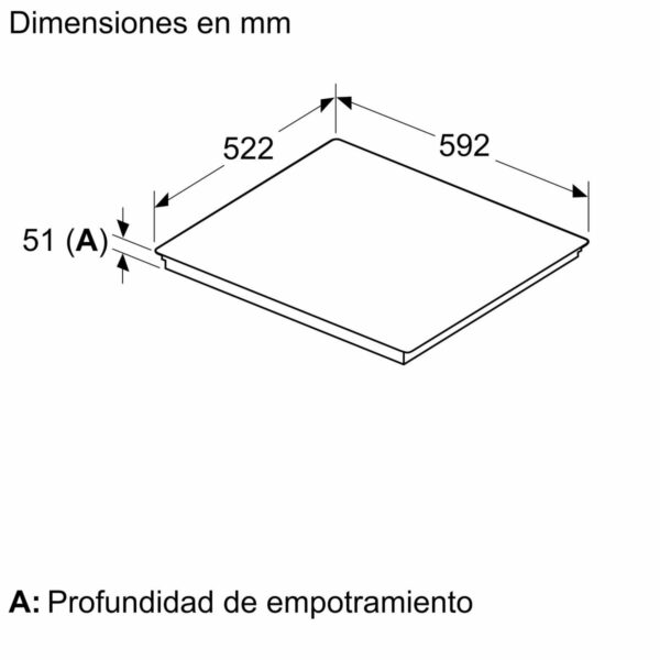 Επαγωγική Πλάκα BOSCH PVJ631HC1E 59,2 cm 7400 W - Image 3