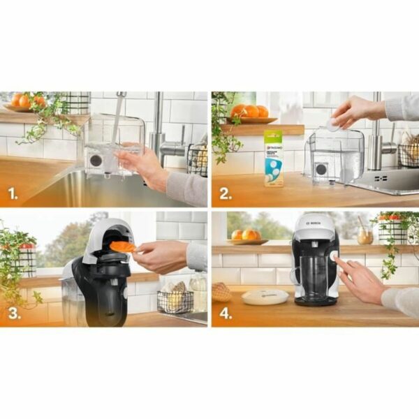 Καφετιέρα με Κάψουλες BOSCH TAS114E Λευκό 1400 W 700 ml - Image 3