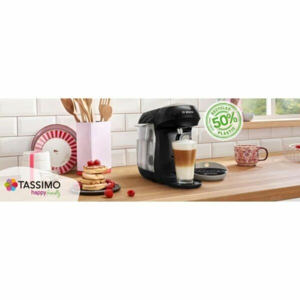 Καφετιέρα με Κάψουλες BOSCH TAS109E Μαύρο 1400 W 3.5 BAR 700 ml - Image 3