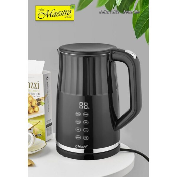 Βραστήρας Feel Maestro MR-049 Μαύρο Διαφανές 2200 W 1,7 L