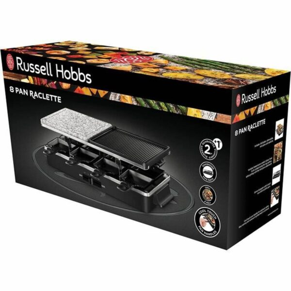 Γρίλλ για Ψήσιμο Russell Hobbs Ρακλέτ Μαύρο - Image 2