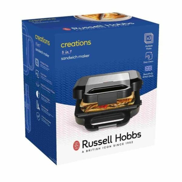 Σαντουιτσιέρα Russell Hobbs 26810-56 750 W Μαύρο - Image 2