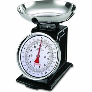 ζυγαριά κουζίνας Terraillon Retro Deco Μαύρο 5 kg 1 L