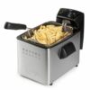 Φριτέζα DOMO DO465FR 4 L 3000 W Ασημί Χάλυβας - Image 3