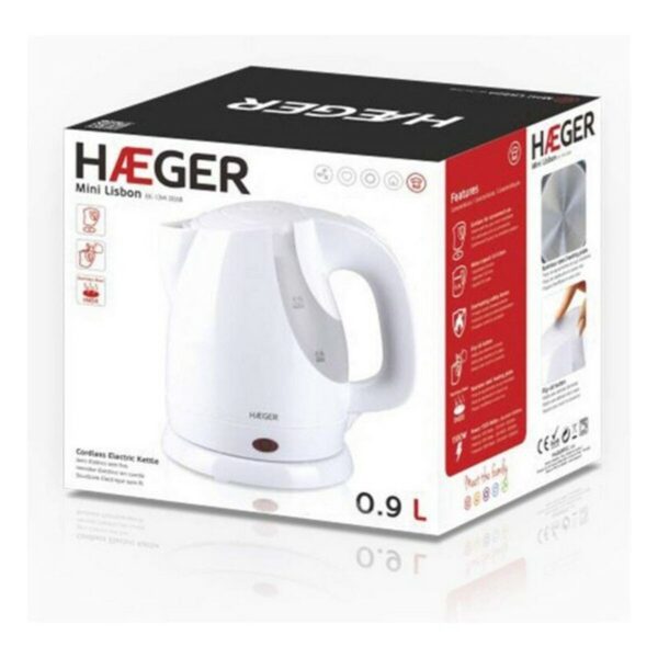 Βραστήρας Νερού και Ηλεκτρική Τσαγιέρα Haeger EK-13W.006A 1300 W - Image 3