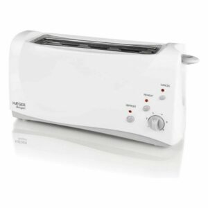 Τοστιέρα Haeger TO-100.008A Πολλών χρήσεων 1000 W Λευκό