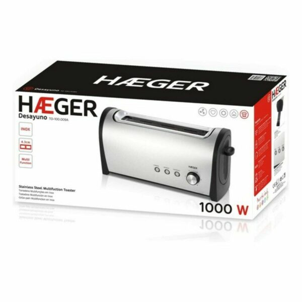Τοστιέρα Haeger 5608475012471 1000 W - Image 2