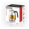 Βραστήρας Νερού και Ηλεκτρική Τσαγιέρα Haeger EK-22F.020A Λευκό Ανοξείδωτο ατσάλι 2200 W - Image 3