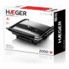 Ηλεκτρικό Μπάρμπεκιου Haeger GR-200.014A 2000 W - Image 3