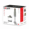 Μίξερ Χειρός Haeger HB-80C.025A Γκρι 800 W - Image 2