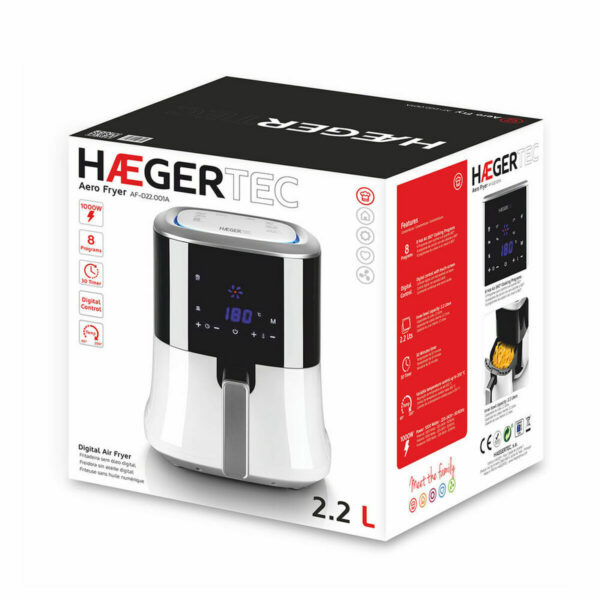 Φριτέζα Haeger AF-D22.001A Λευκό 2,2 L 1000 W - Image 2