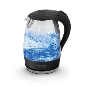 Βραστήρας Esperanza Μαύρο Γυαλί Πλαστική ύλη 2200 W 1,7 L
