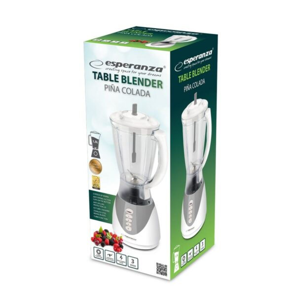 Μπλέντερ Κύπελλο Esperanza EKM023E Γκρι 350 W 1,5 L - Image 2
