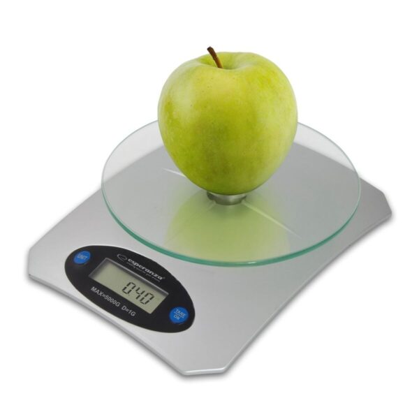 ζυγαριά κουζίνας Esperanza EKS006 Ασημί 5 kg - Image 2