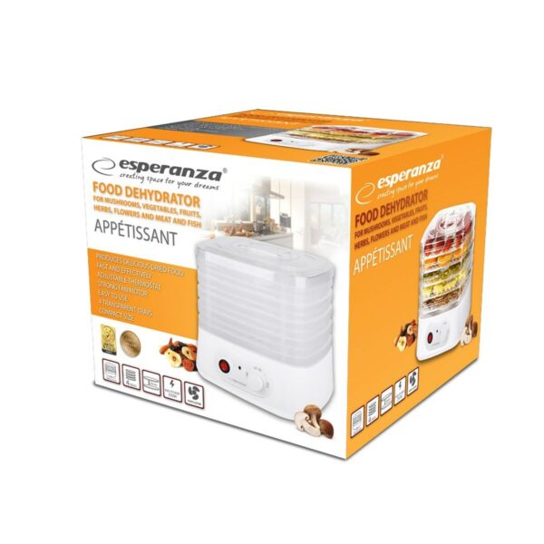 Αφυγραντήρας Τροφίμων Esperanza EKD004 250 W - Image 3
