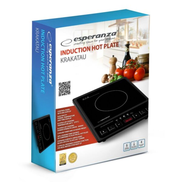 Επαγωγική Πλάκα Esperanza EKH011 - Image 2