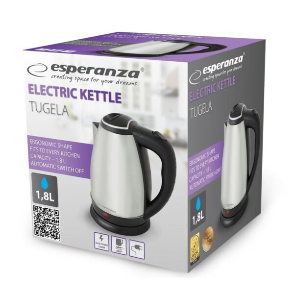 Βραστήρας Esperanza EKK104X Ανοξείδωτο ατσάλι Πλαστική ύλη 2200 W 1,8 L - Image 2