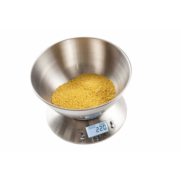 ζυγαριά κουζίνας Adler AD 3134 Μπλε 5 kg - Image 3