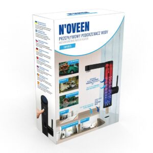Βραστήρας N'oveen PODGRZEWACZ IWH965 Μαύρο Ανοξείδωτο ατσάλι 3600 W 3000 W