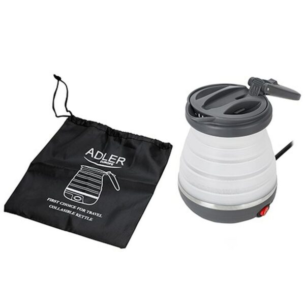 Βραστήρας Adler AD 1279 Λευκό Μαύρο Πλαστική ύλη 750 W 0,6 L - Image 2