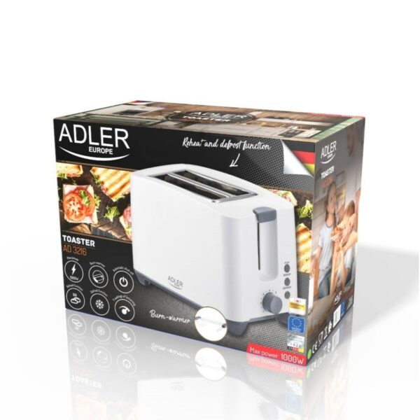 Τοστιέρα Adler AD 3216 1000 W 750 W - Image 2