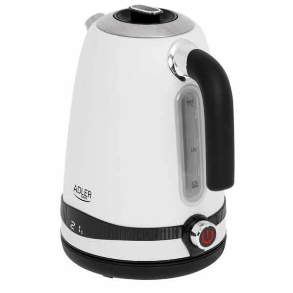 Βραστήρας Adler Λευκό Ανοξείδωτο ατσάλι 2200 W 1,7 L - Image 2