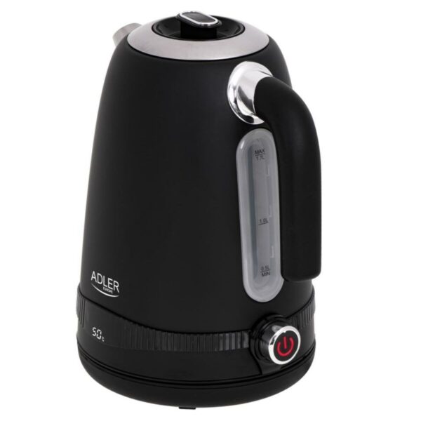 Βραστήρας Adler AD 1295b Μαύρο Ανοξείδωτο ατσάλι 2200 W 1,7 L - Image 2