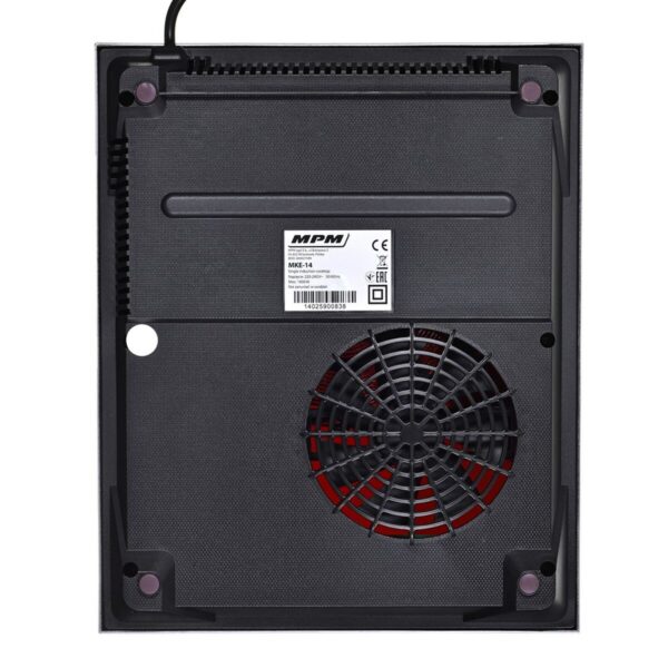 Επαγωγική Πλάκα Mpm MKE-14 Μαύρο 1800 W - Image 3